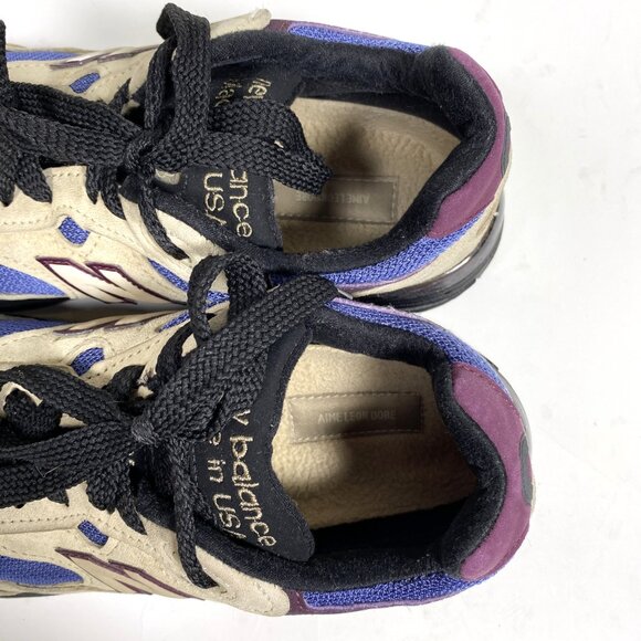 NEW BALANCE x Aime Leon Dore Taupe 993 Sneakers - Picture 8 of 9